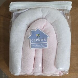 Carter's Pink and White Infant Head Support